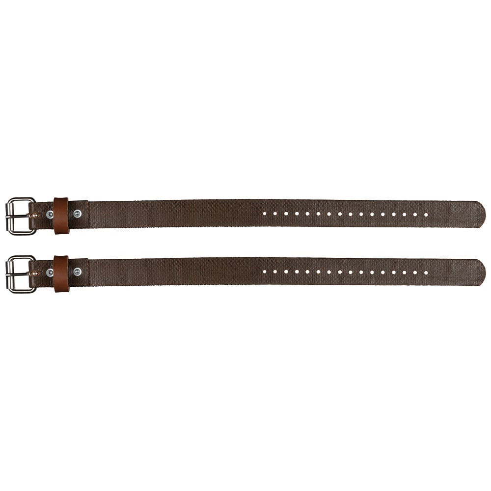 5301-21 Climber Strap, For Use With Pole and Tree Climbers, 22 in L x 1-1/4 in W, Nylon, Brown