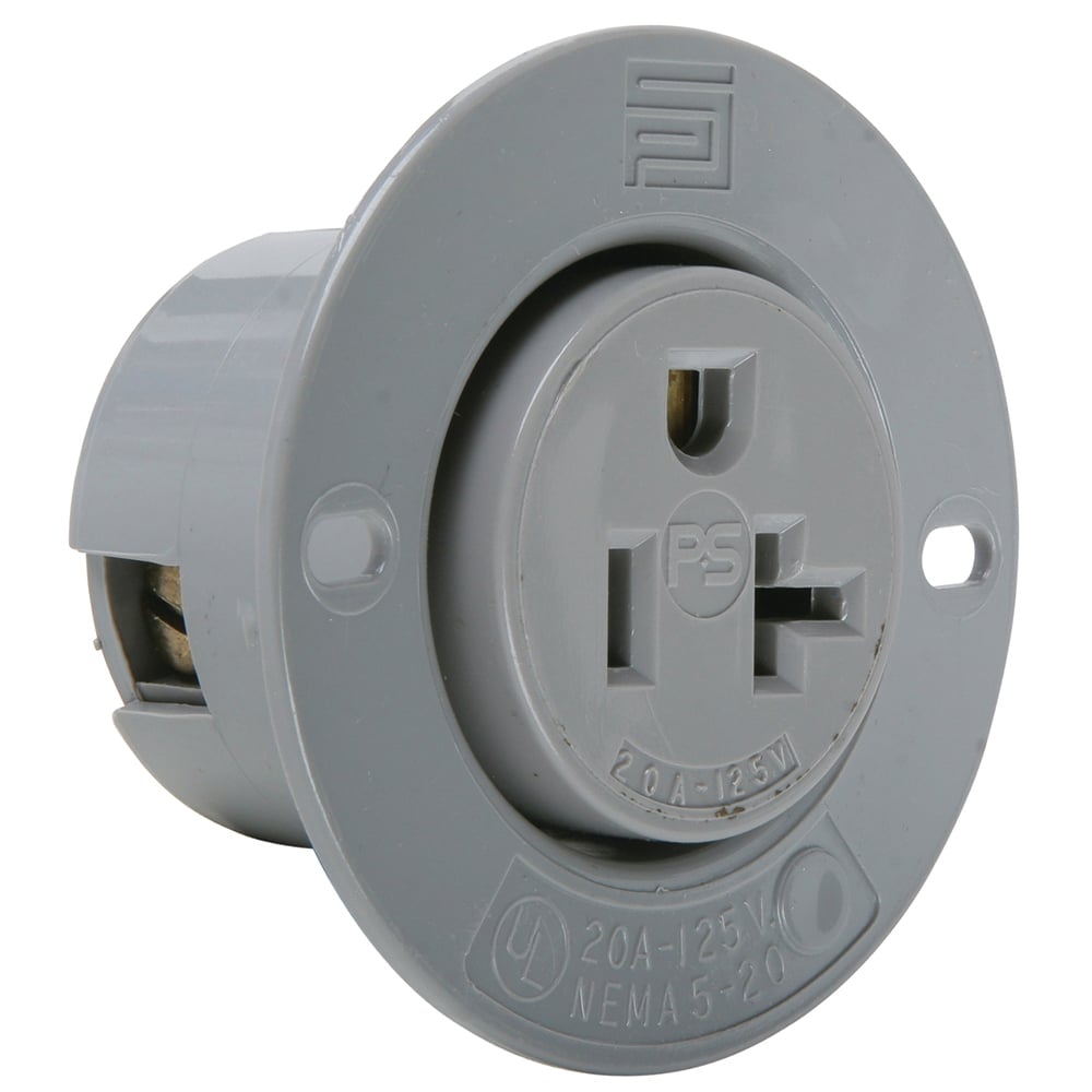 5379SS Flanged Outlet, Gray