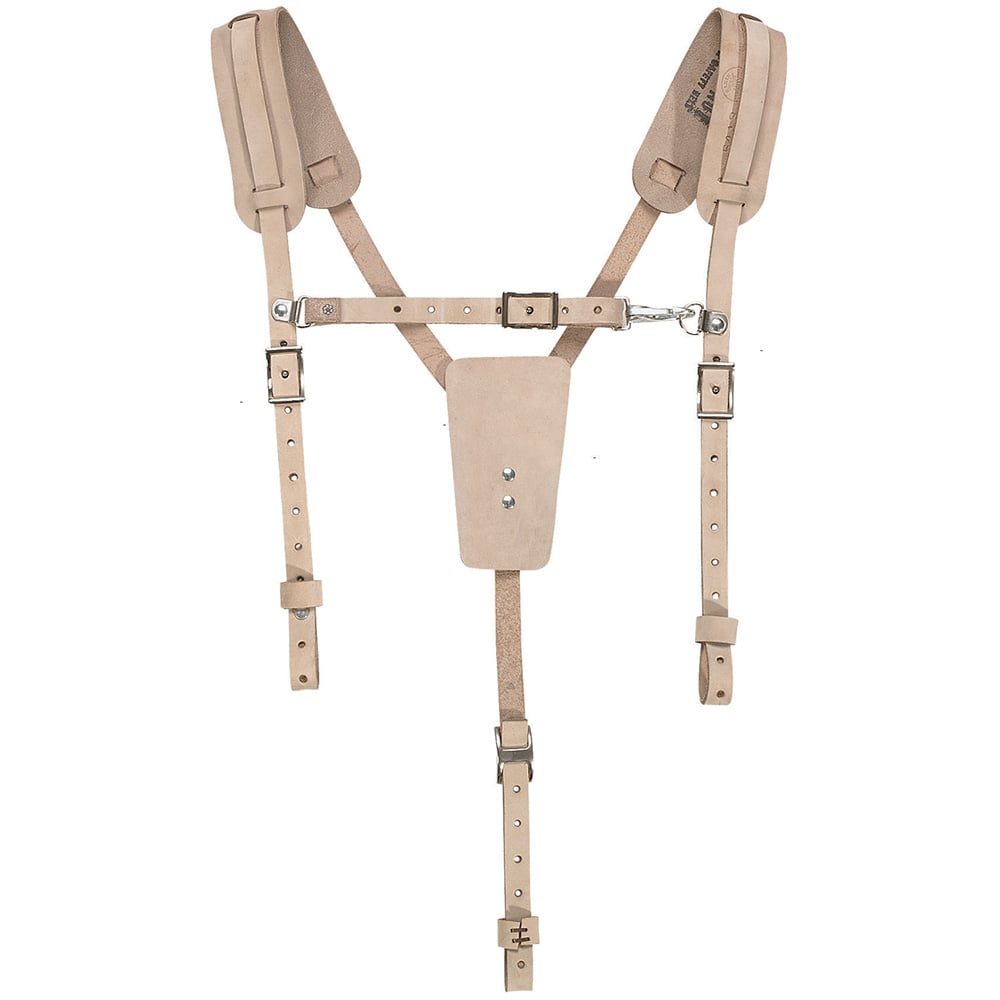5413 Work Belt Suspender, Leather, Light Brown