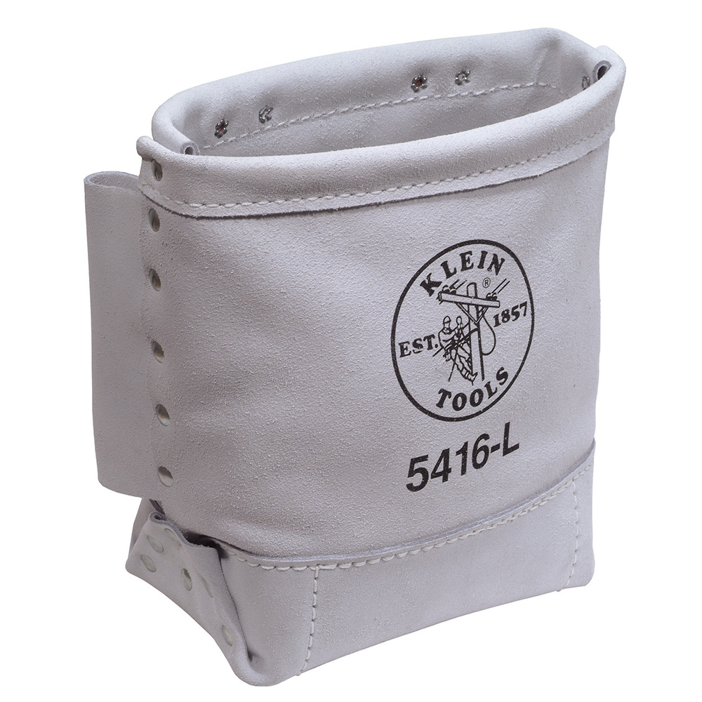 5416L Tunnel Loop Bull Pin/Bolt Bag, Leather, White
