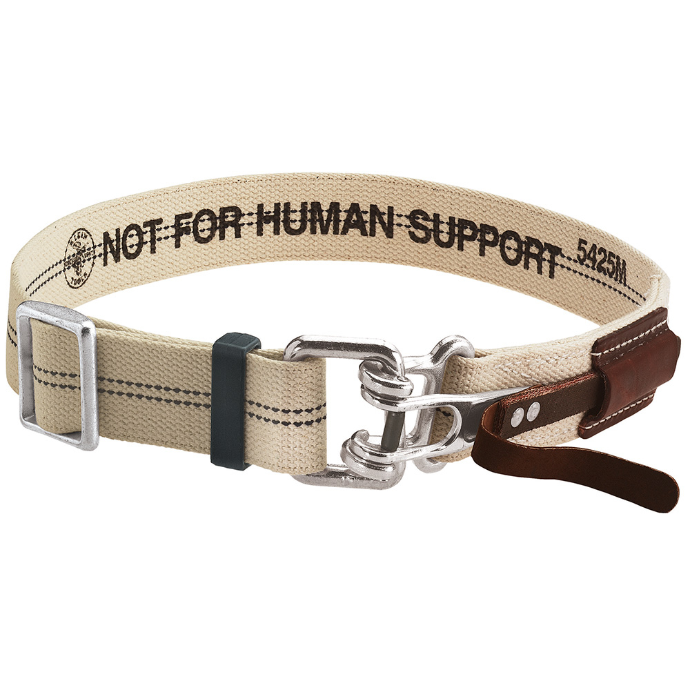 5425XL Blend Tool Belt With Quick Release Buckle, Size XL, Cotton/Polyester, Beige