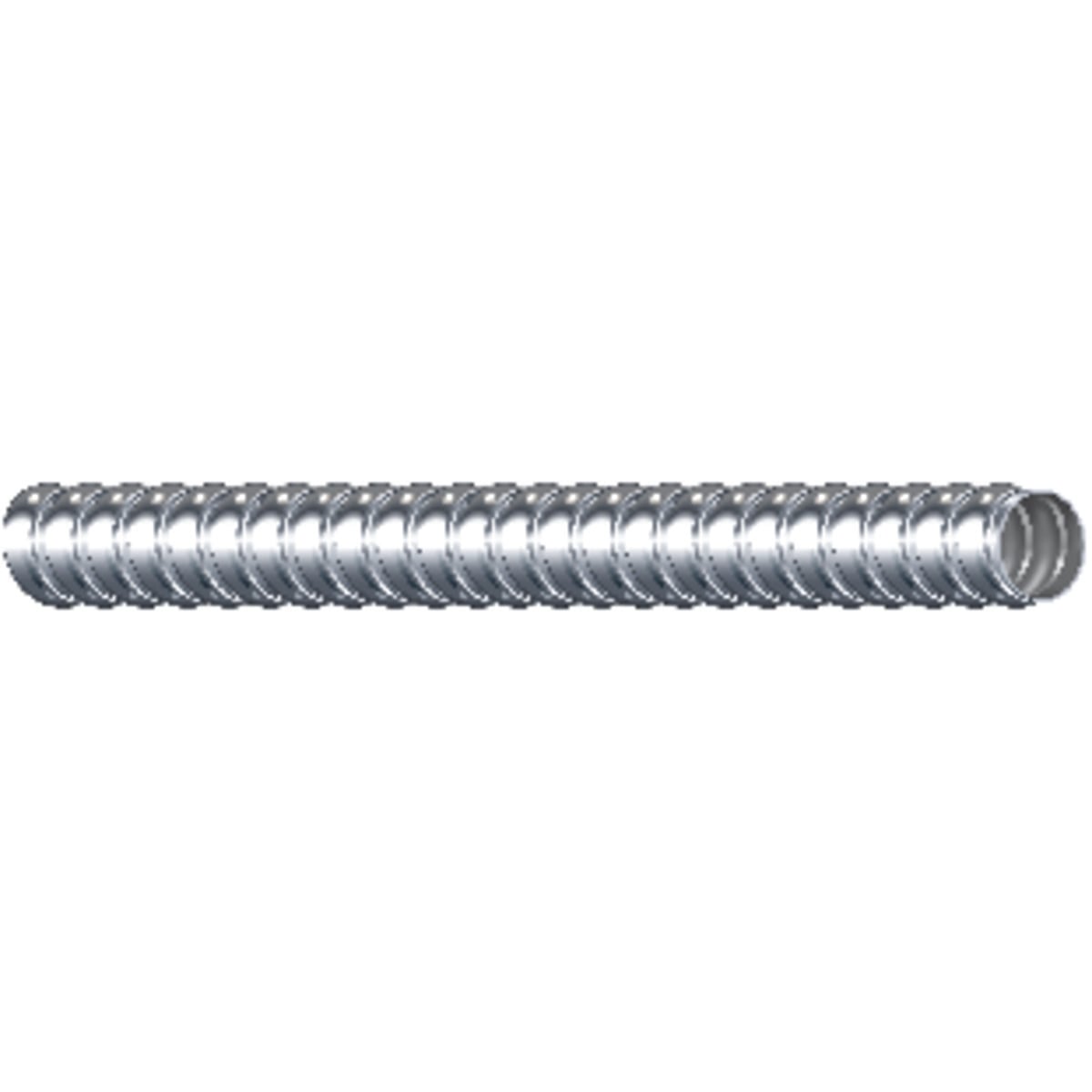 55081801 Galflex Type RWS Flexible Metal Conduit, 1/2 in Trade, 0.625 to 0.645 in ID x 0.89 in OD, 500 ft L, Steel