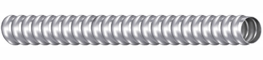 55282201 Data-Flex Flexible Metal Conduit, 3/4 in Trade, 1.075 in OD, 100 ft L, Hot Dipped Galvanized Steel