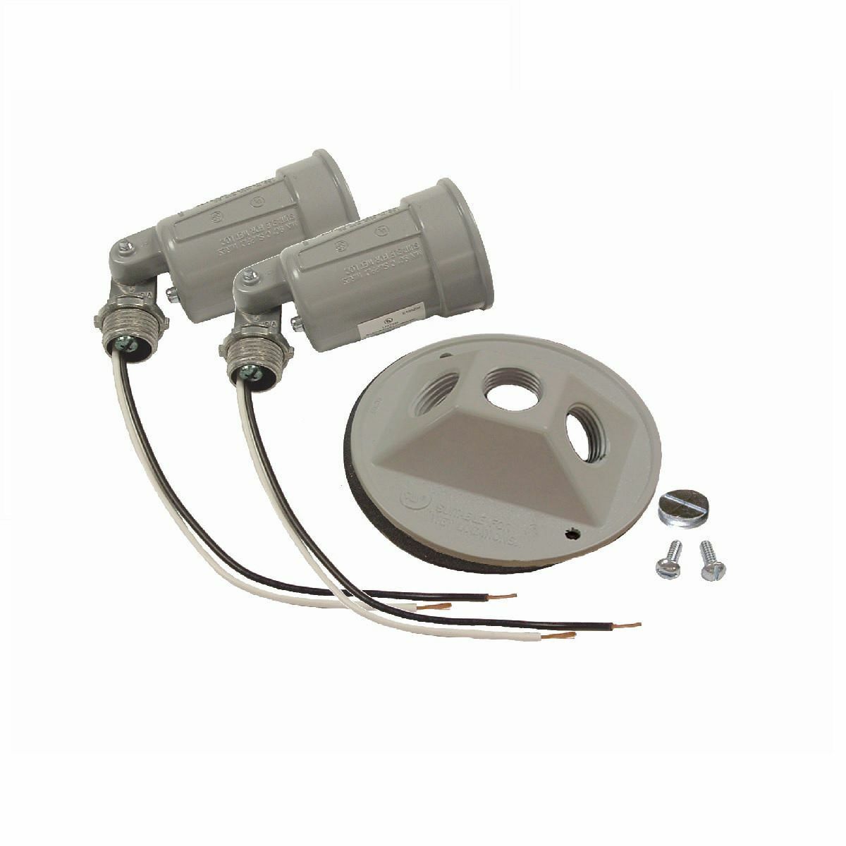 5625-0 5625 Combination Weatherproof Lamp Holder and Cover, 75 to 150 W Lamp