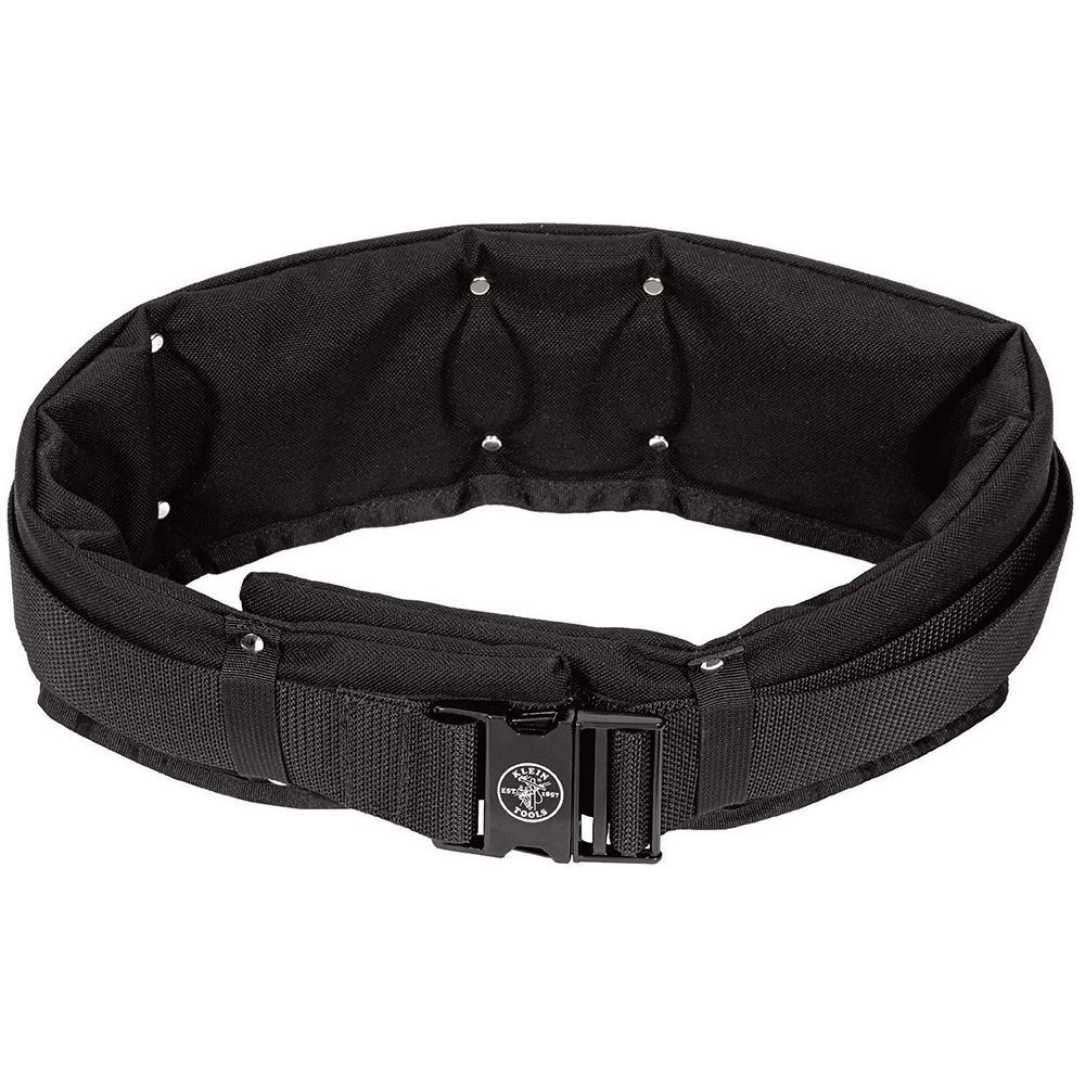 5704L PowerLine Heavy Duty Padded Tool Belt, L, Cordura Nylon, Black