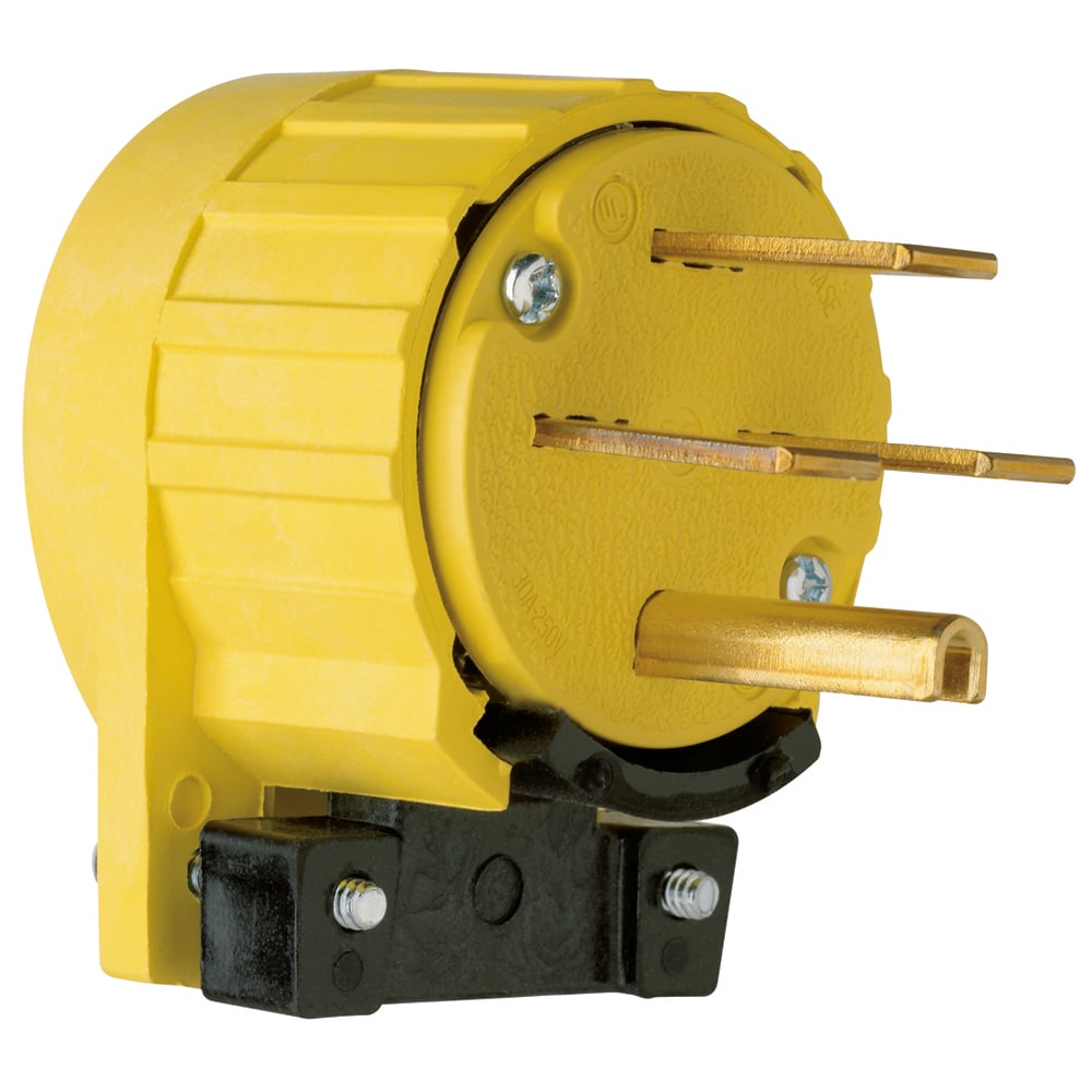 5741AN Miscellaneous Configurations - Angled Plug, Yellow