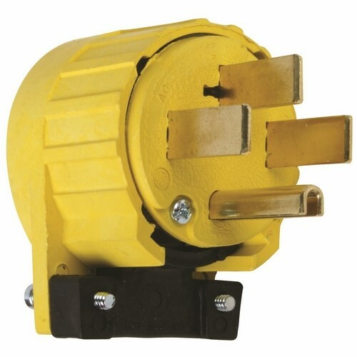 5745AN Miscellaneous Configurations - Angled Plug, Yellow