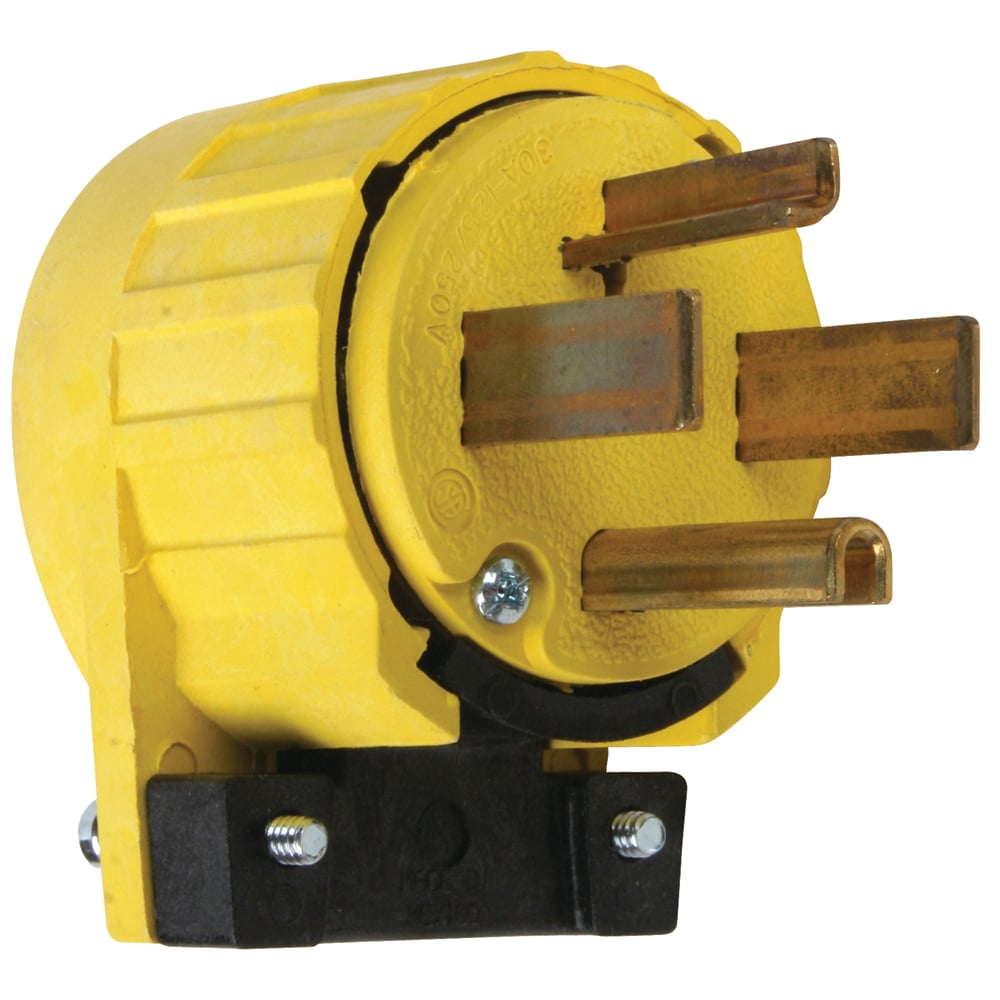5746AN Miscellaneous Configurations - Angled Plug, Yellow