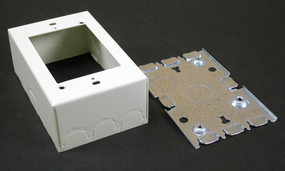 WM Steel DEVICE BOX White