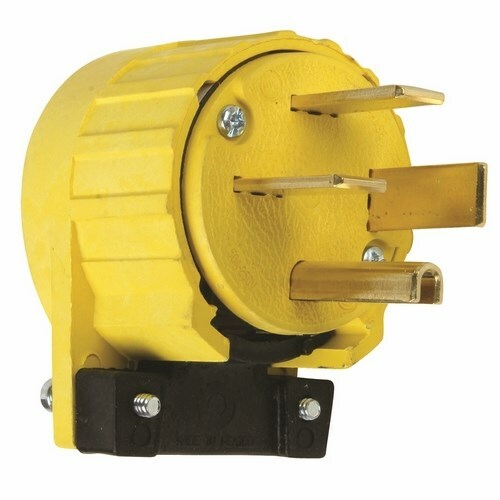 5751AN Miscellaneous Configurations - Angled Plug, Yellow