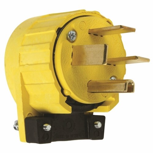 5761AN Miscellaneous Configurations - Angled Plug, Yellow