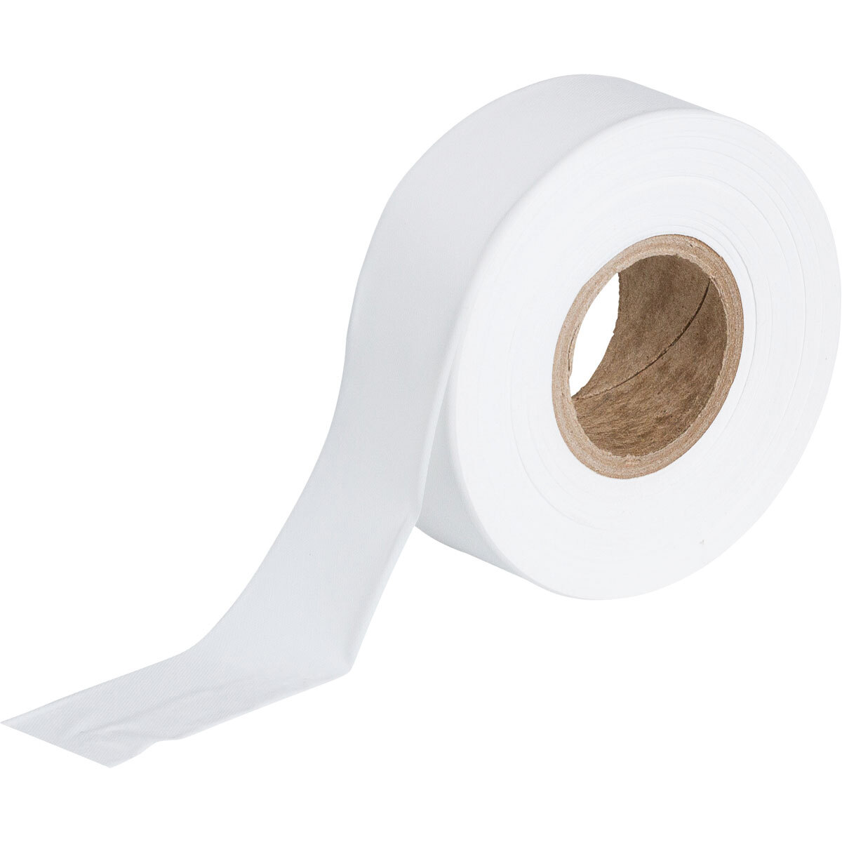 58342 Non-Adhesive Flagging Tape, White, 300 ft L x 1.188 in W