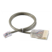 5G34B-2S 110-Style Patch Cord, Cat 5e, T568B Wire Connector, 2 ft L Cord