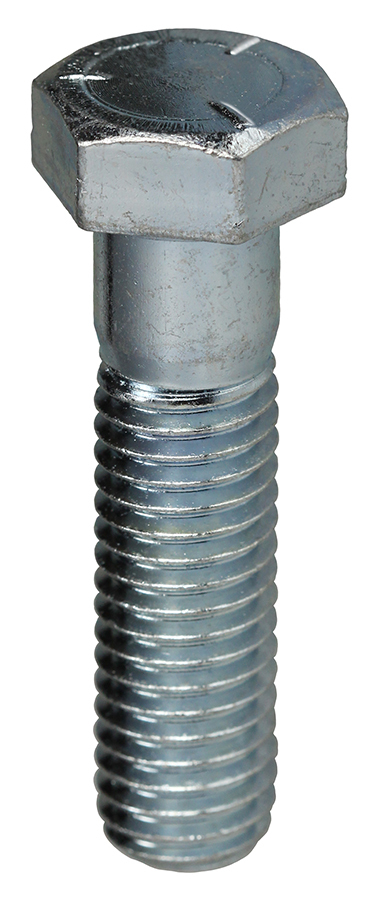 5MB142 Partial Thread Cap Screw, 1/4-20, 2 in L Under Head, 5 Grade, Carbon Steel, Zinc Plated
