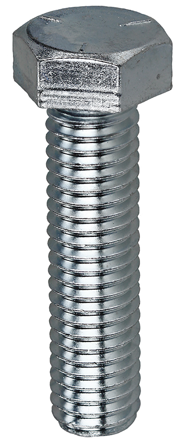5MB381 Partial Thread Cap Screw, 3/8-16, 1 in L Under Head, 5 Grade, Steel, Zinc Plated
