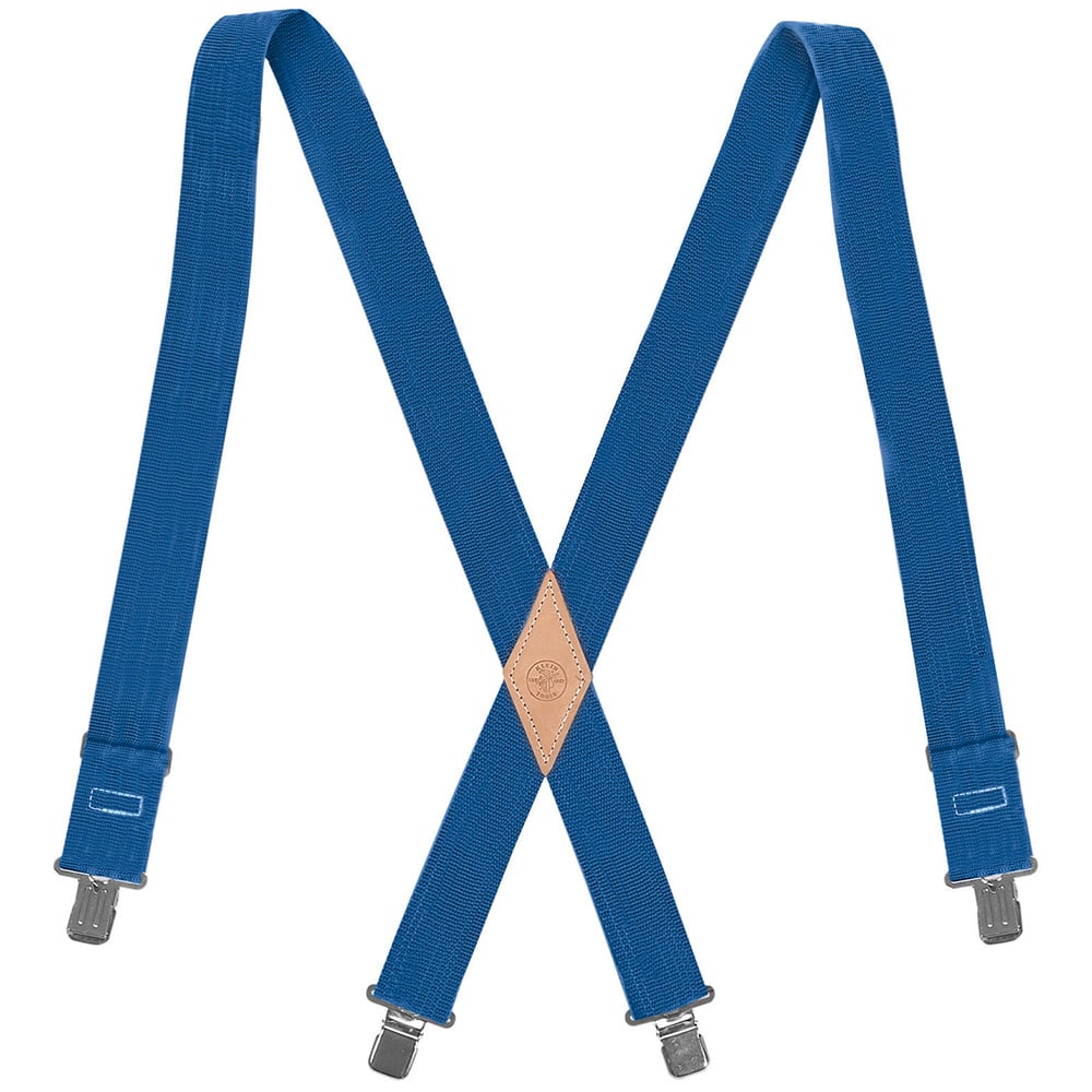 60210B Suspender With Adjustable Back, Universal, Nylon Webbing, Blue