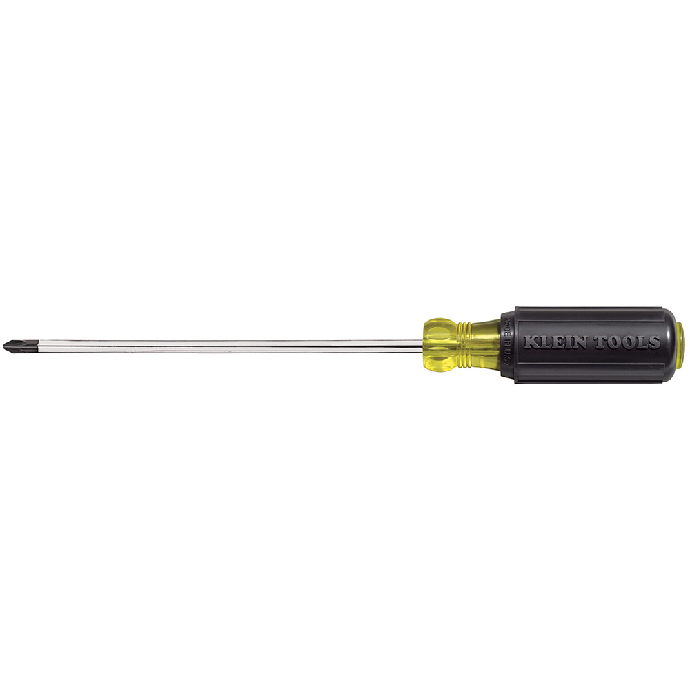 603-7 Cushion-Grip Screwdriver, #2 Phillips Point, 11.313 in OAL, Rubber Handle, ANSI/ASME Specified
