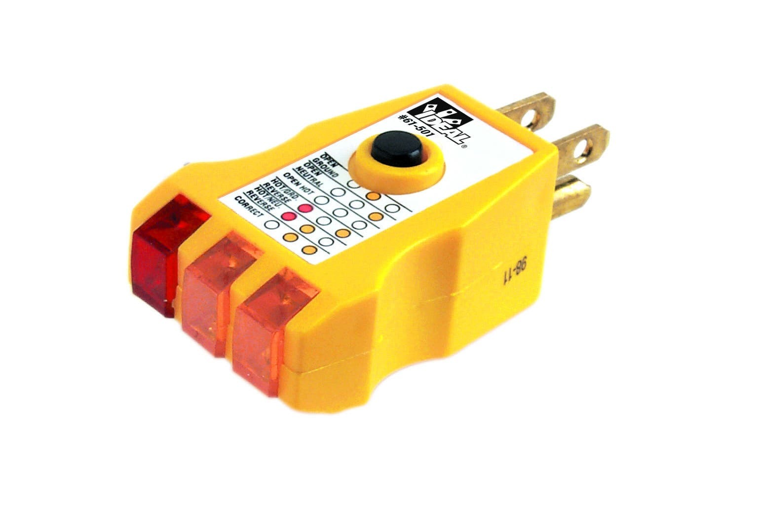 61-501 GFI Receptacle Tester, 120 V AC