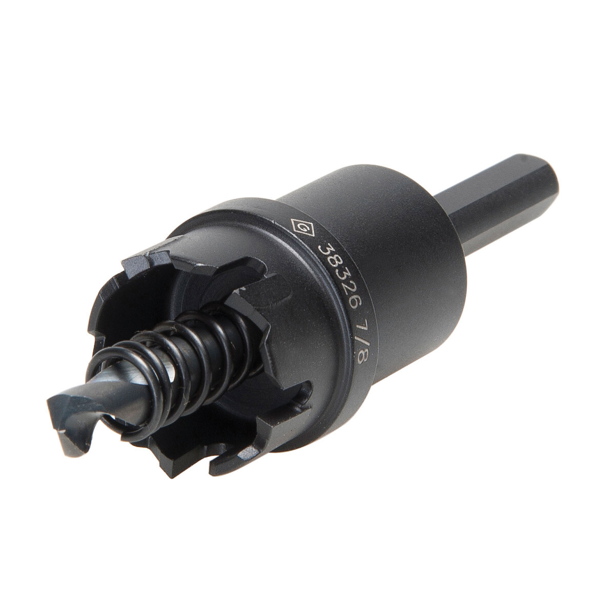 625-7/8 Hole Cutter, 7/8 in Dia, 8 ga D Cutting, Tungsten Carbide Tip Cutting Edge