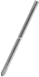 6258 Ground Rod, 5/8 in Nominal, 8 ft OAL, Steel, Copper Coated, 10 mil THK Coating