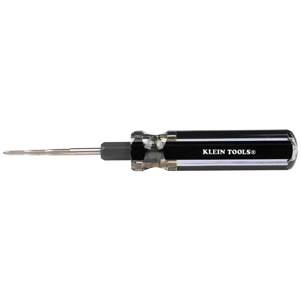627-20 6-in-1 Tapping Tool, 7-5/8 in L, Tempered Steel Blade, Plastic Handle