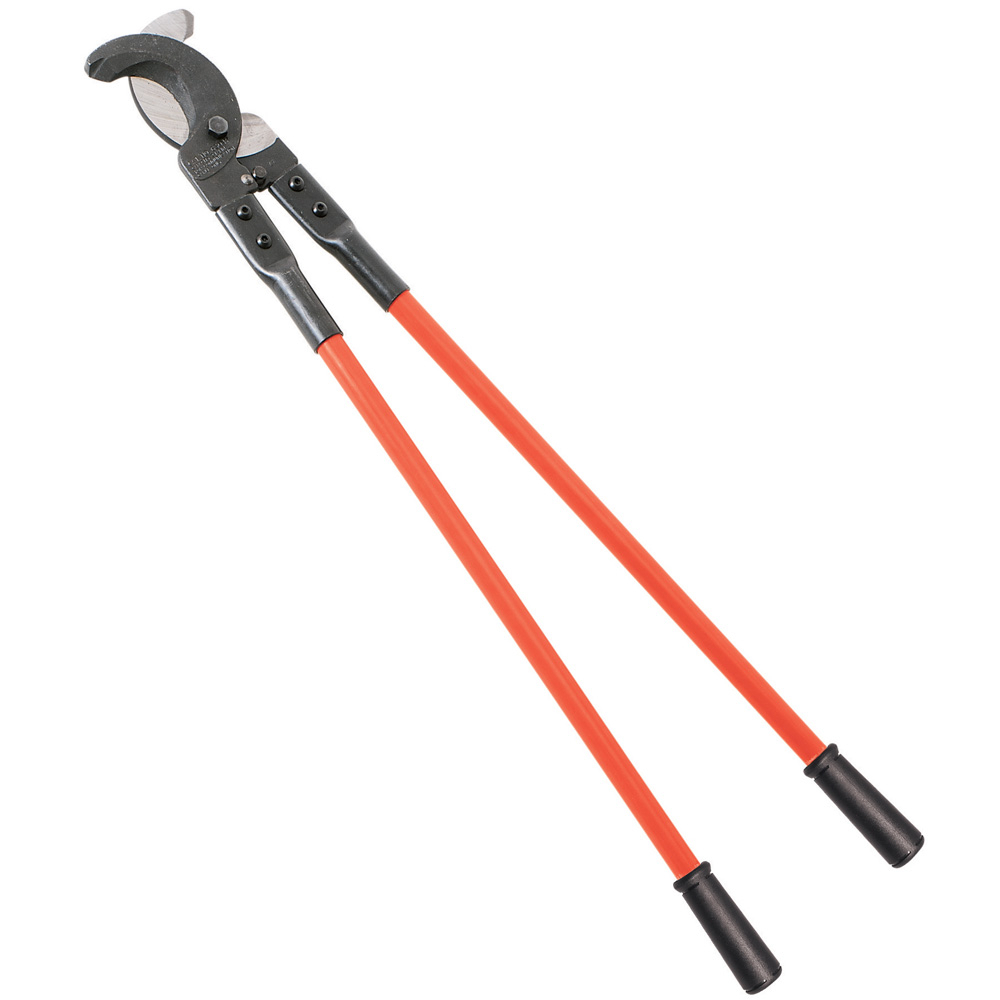 63047 Standard Cable Cutter, 2-1/4 in Cable/Wire, 37 in OAL, Forged Steel Jaw