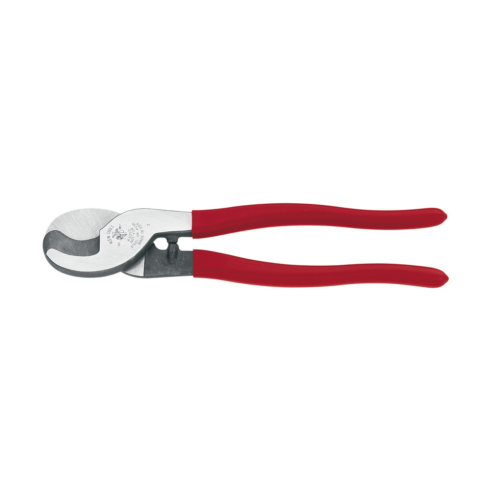 63050 High Leverage Cable Cutter, 4/0 AWG Aluminum, 2/0 AWG Soft Copper, 24 AWG Communications Cable Cable/Wire, 9-1/2 in OAL, Shear Cut, Steel Jaw