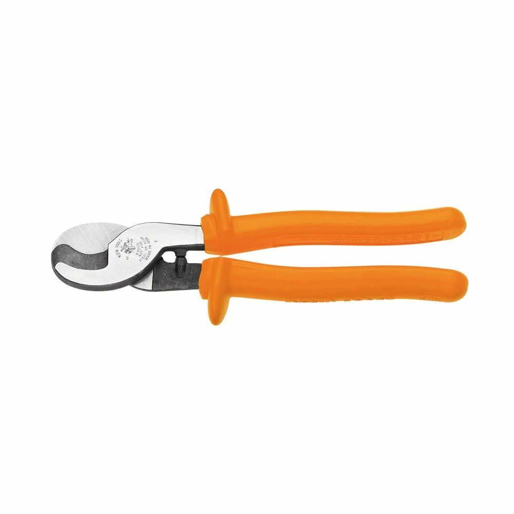 63050-INS High Leverage Cable Cutter, 4/0 AWG Aluminum, 2/0 AWG Soft Copper, 24 AWG Communications Cable Cable/Wire, 9-5/8 in OAL, Shear Cut, Induction Hardened Steel Jaw, ASTM F15051