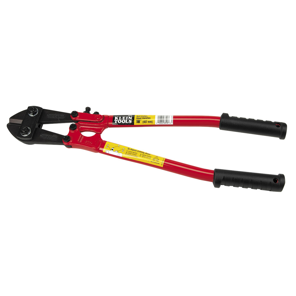 63318 Standard Bolt Cutter, 1/4 to 3/8 in Cutting, 18 in OAL, Center Cut, Steel Jaw