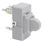 Low Voltage Momentary Contact Switch, 3 amp 24 AC/DC, Despard Interchangeable, Gray