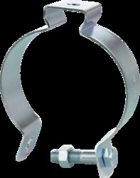 Conduit Hanger with Bolt and  Nut, Fits 5" Rigid/IMC, Zinc Plated