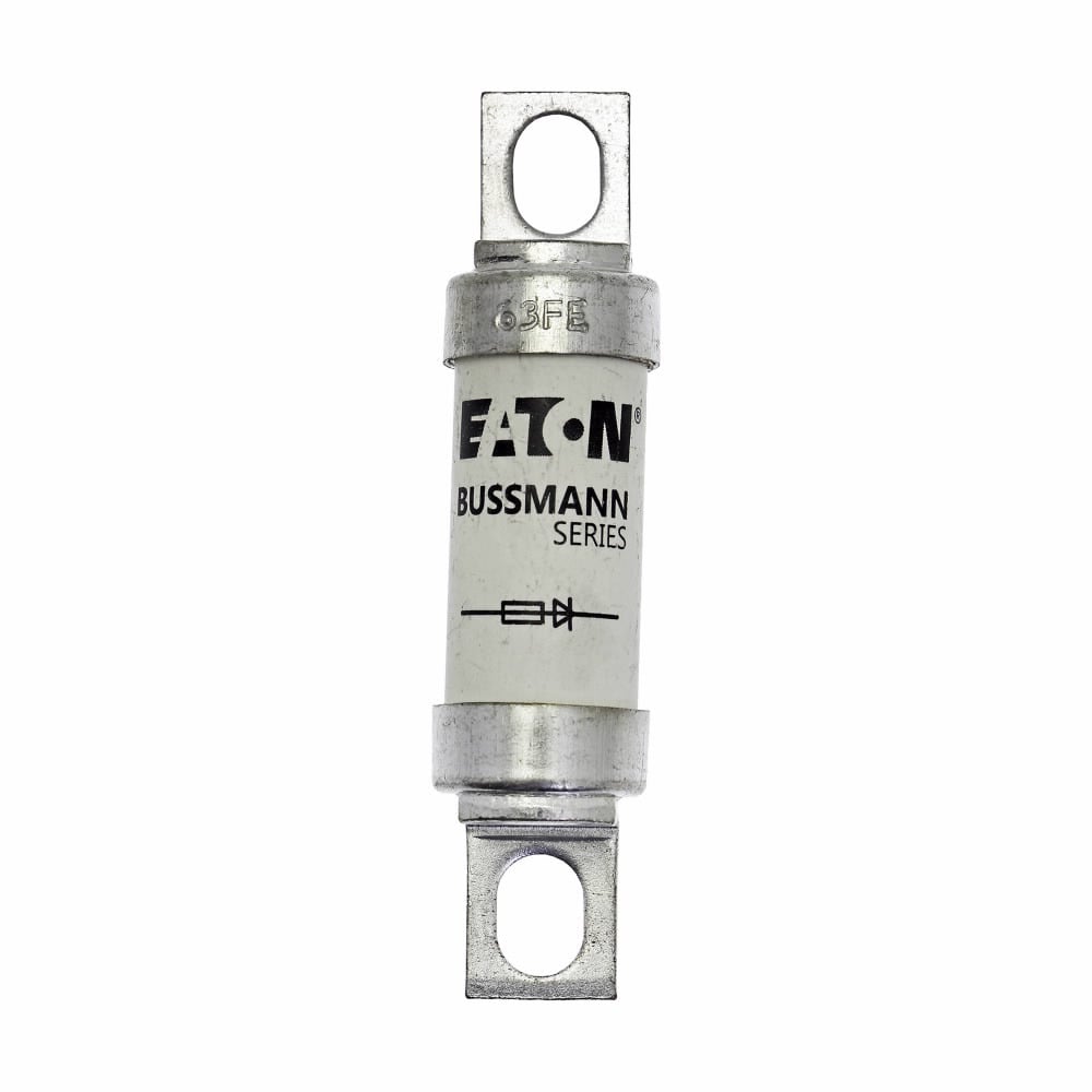 63FE British Standard Semi-Conductor High Speed Fuse, 63 A, 690 V AC, 200 kA Interrupt