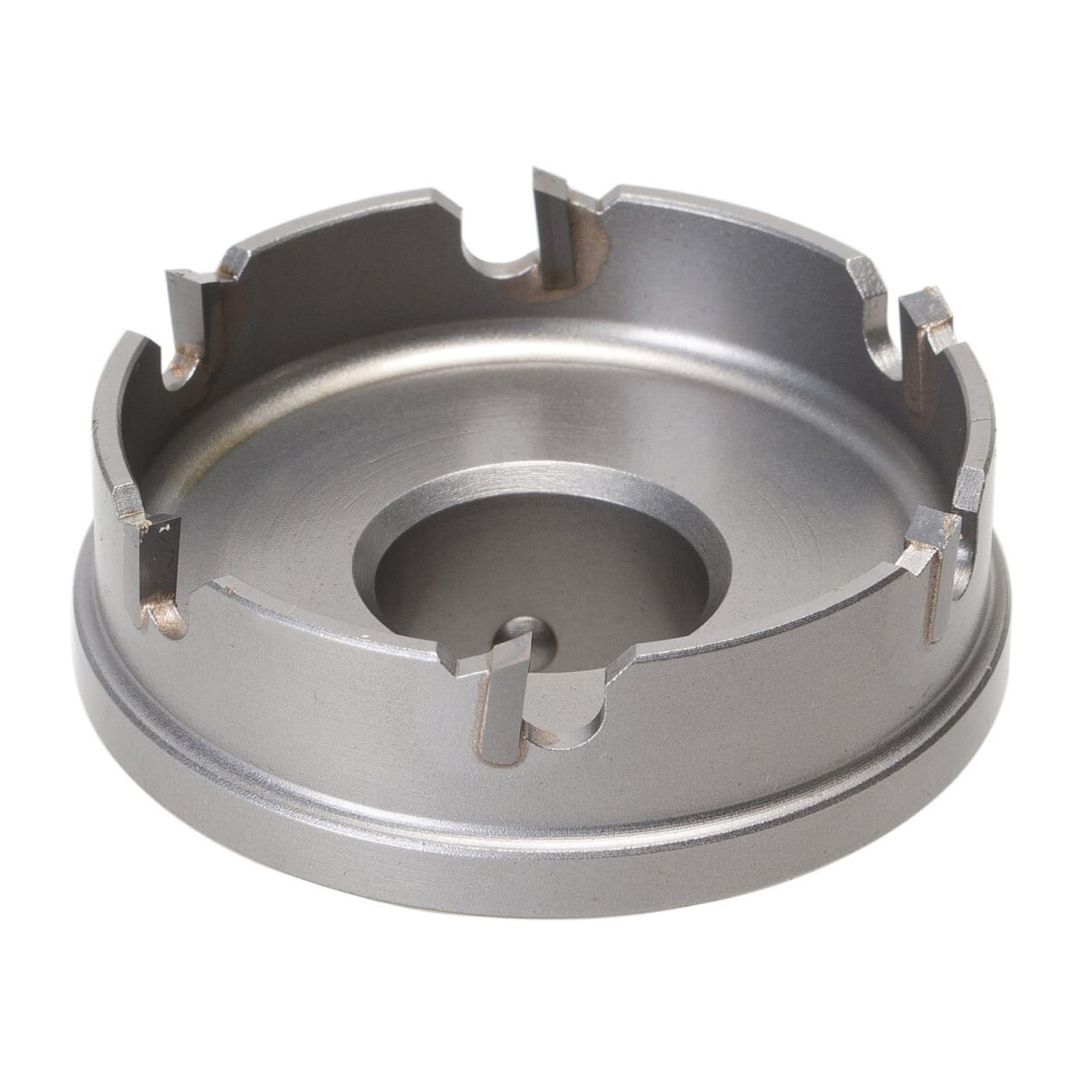 645-2-1/8 Quick-Change Hole Cutter, 2-1/8 in Dia, 8 ga D Cutting, Tungsten Carbide Tip Cutting Edge