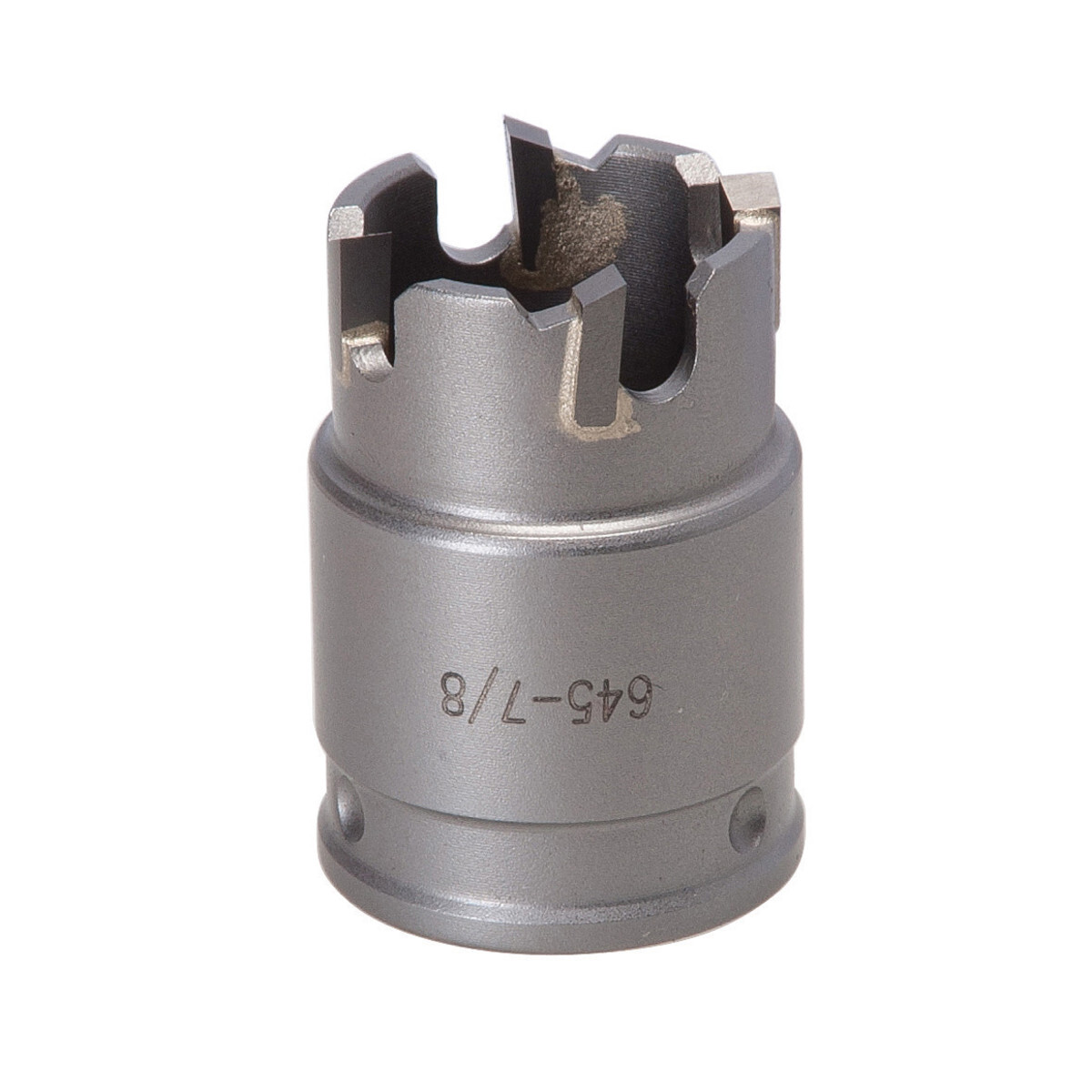 645-7/8 Quick-Change Hole Cutter, 7/8 in Dia, 8 ga D Cutting, Tungsten Carbide Tip Cutting Edge, 3/8 in Arbor