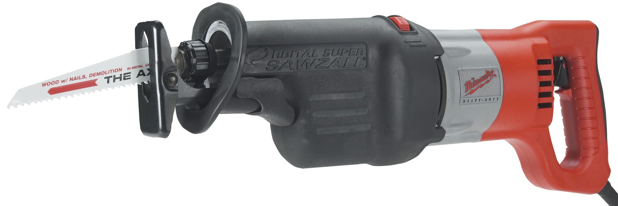 6536-21 Grounded Corded Reciprocating Saw, 1-1/4 in L, 0 to 3000 spm, 18-3/4 in OAL