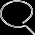 4" Diameter Bridle Ring, 1/4"-20 Thread, Zinc Plated