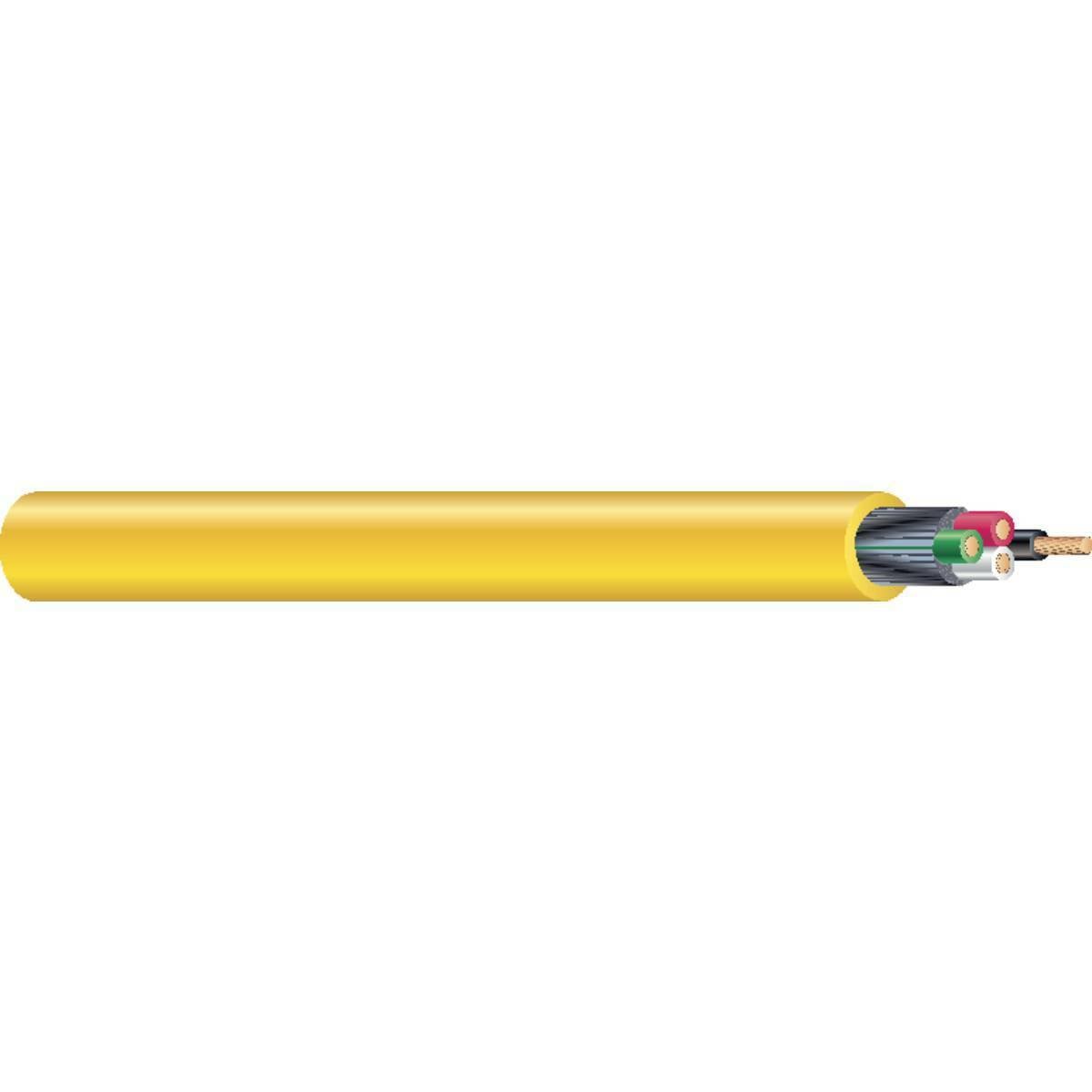 65576104 Seoprene Type SEOOW Portable Cord, Carton Packaging, 600 V AC, (4) 12 AWG Stranded Copper Conductor, 250 ft L