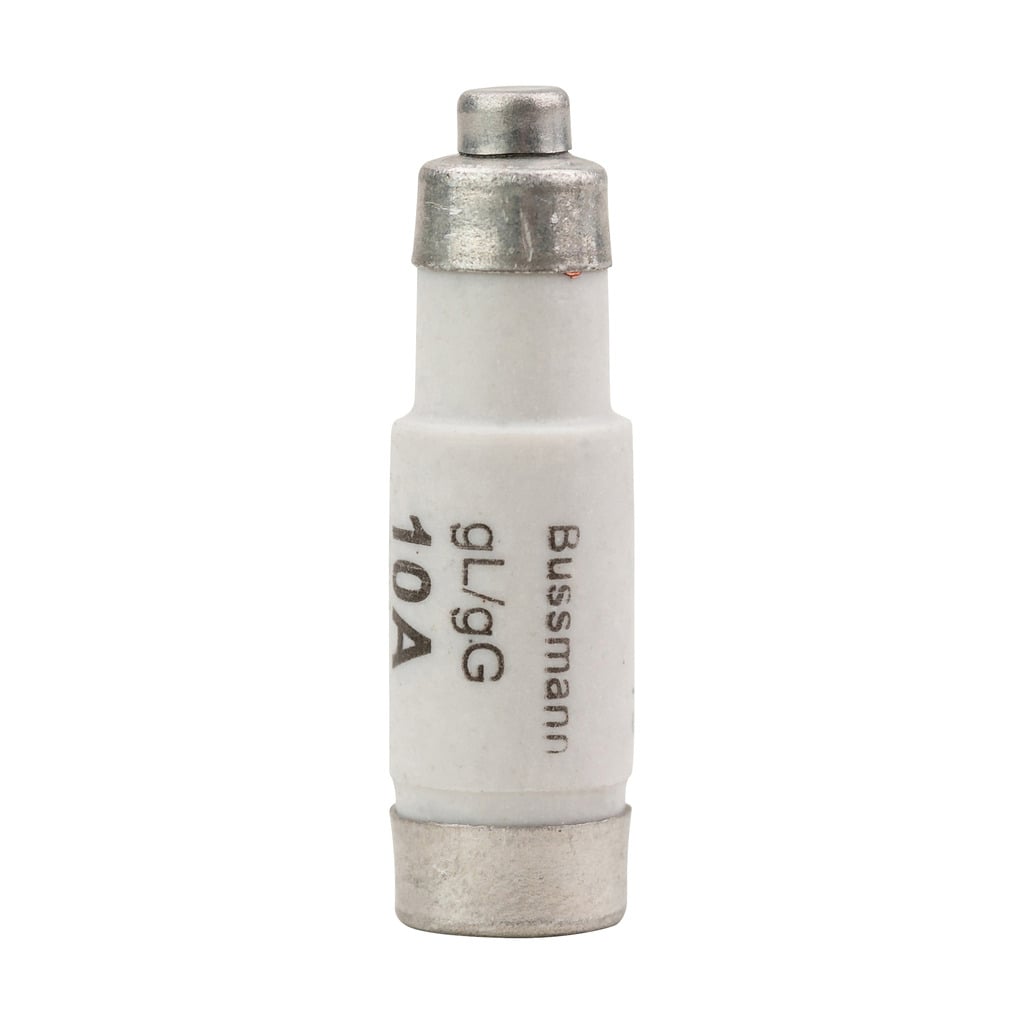 10NZ01 Type D0 Neozed Time Delay NH Fuse Link, 10 A, 400 V, 100 kA Interrupt, Class: GL/GG/C, Round Body