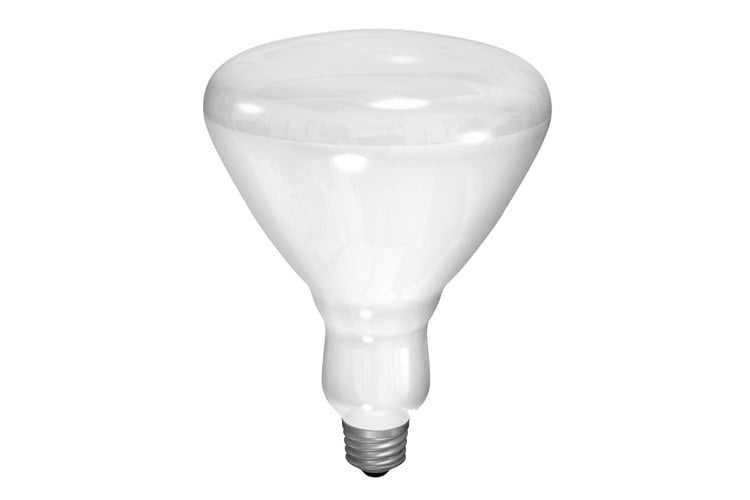 65R40/FL/MI-6PK Screw-In Incandescent Lamp, 65 W, E26 Incandescent Lamp, BR-40, 500 Lumens, 2600 K