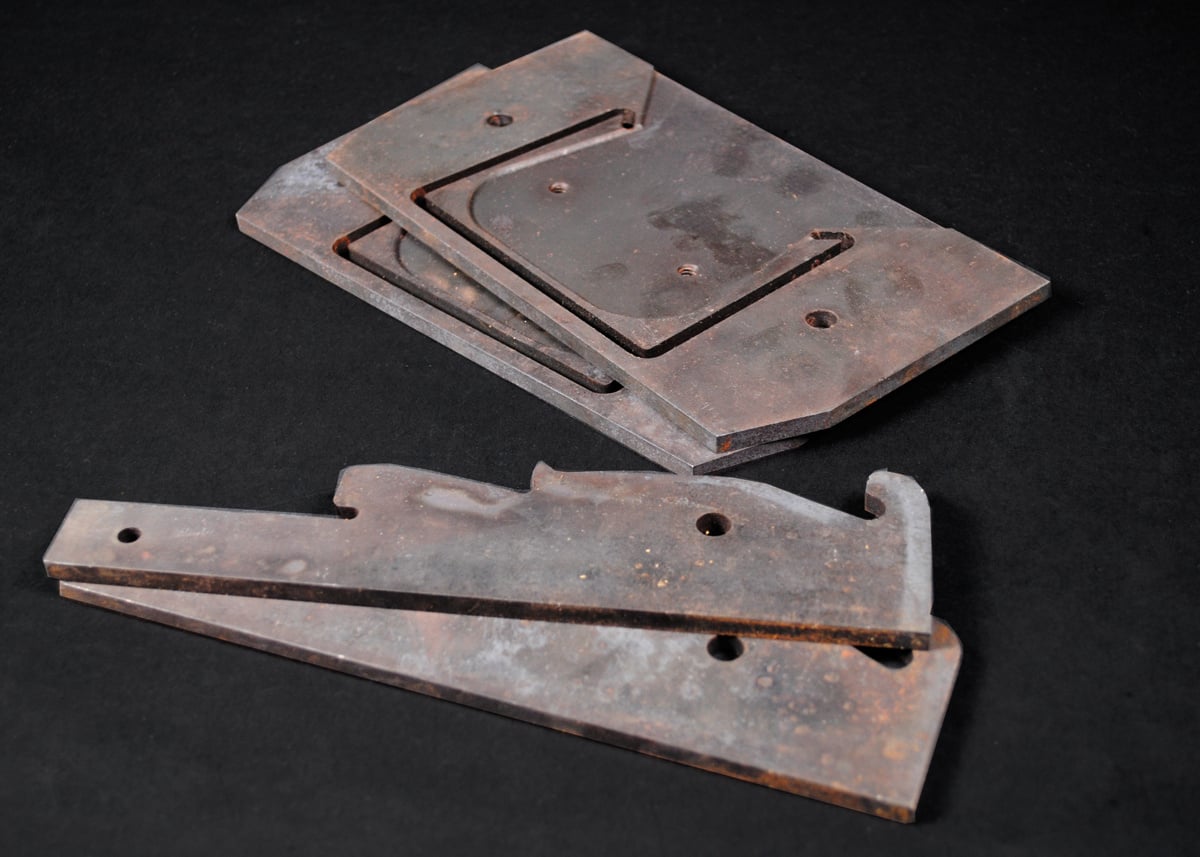 Multiple Channel Replacement Blade Kit; Steel, For 660B Base Cutter