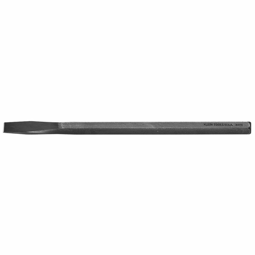 66174 Long Cold Chisel, 1/2 in, 12 in OAL, 1/2 in W Blade