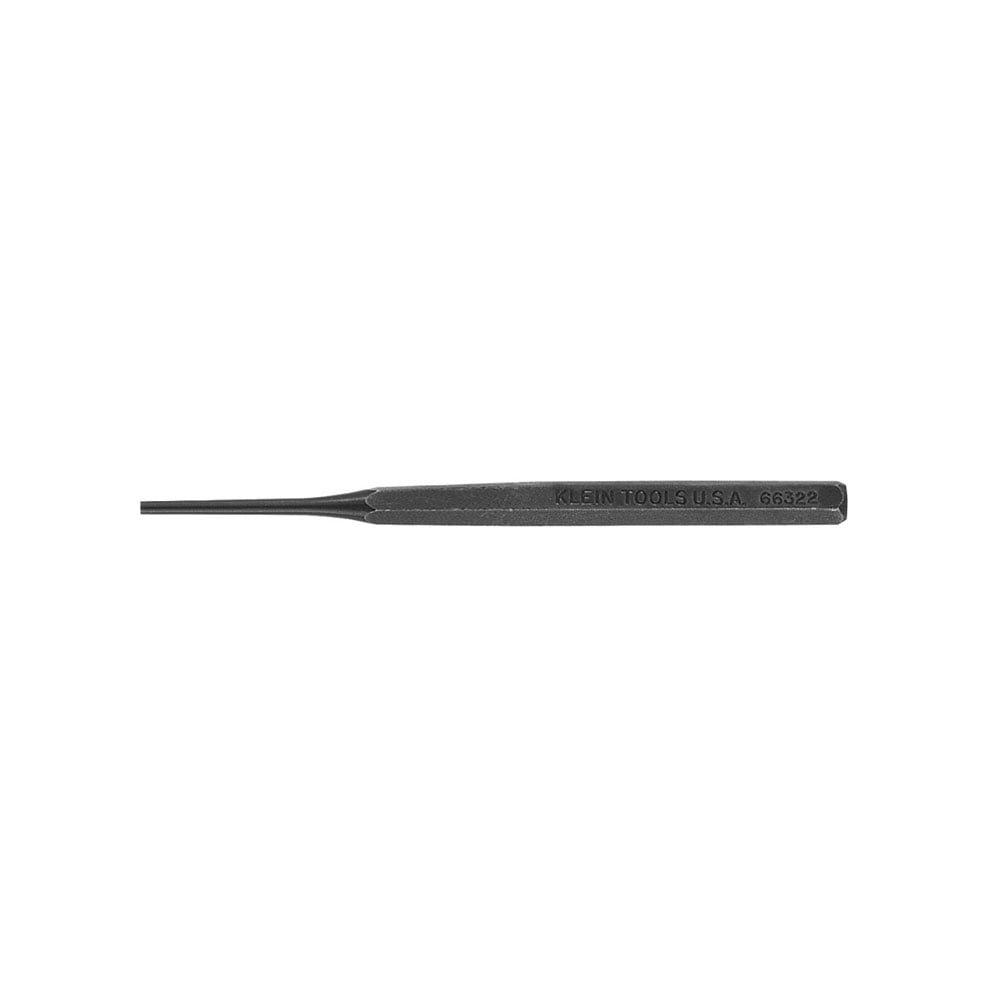 66322 Pin Punch, 1/8 in, 5 in OAL, High Carbon Steel Tip