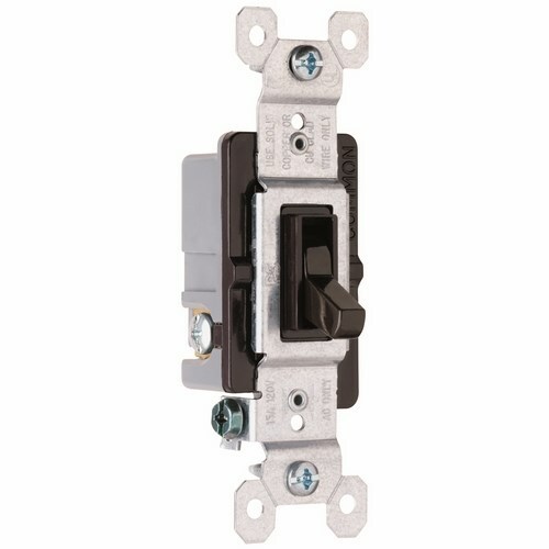 663G NAFTA-Compliant Trademaster Grounding Toggle Switch, Brown