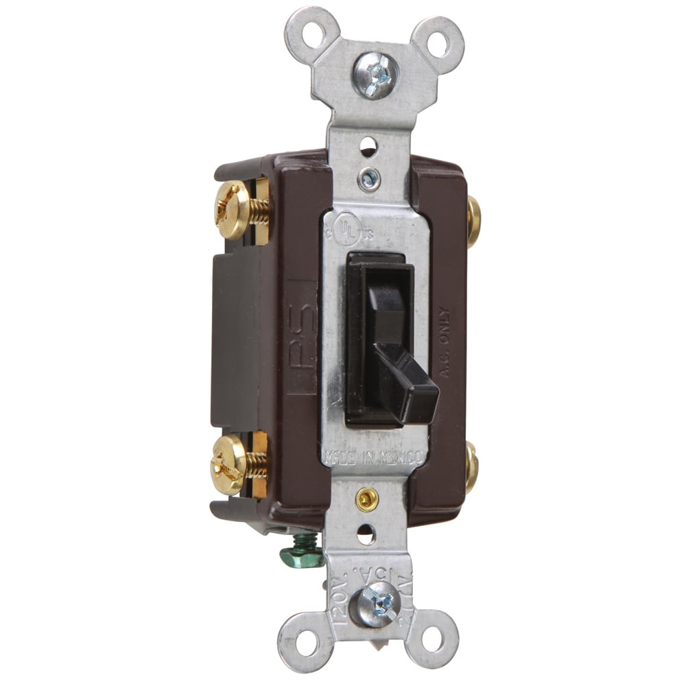 664BKG Trademaster Grounding Toggle Switch, Black