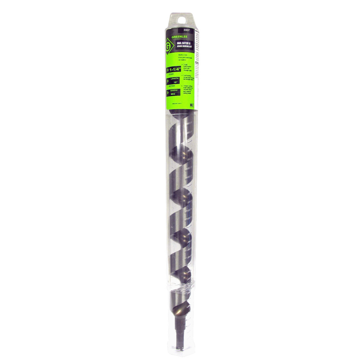66PT-1-1/4 Extreme Drill Bit, 1-1/4 in Dia, 18 in OAL, 7/16 in Shank