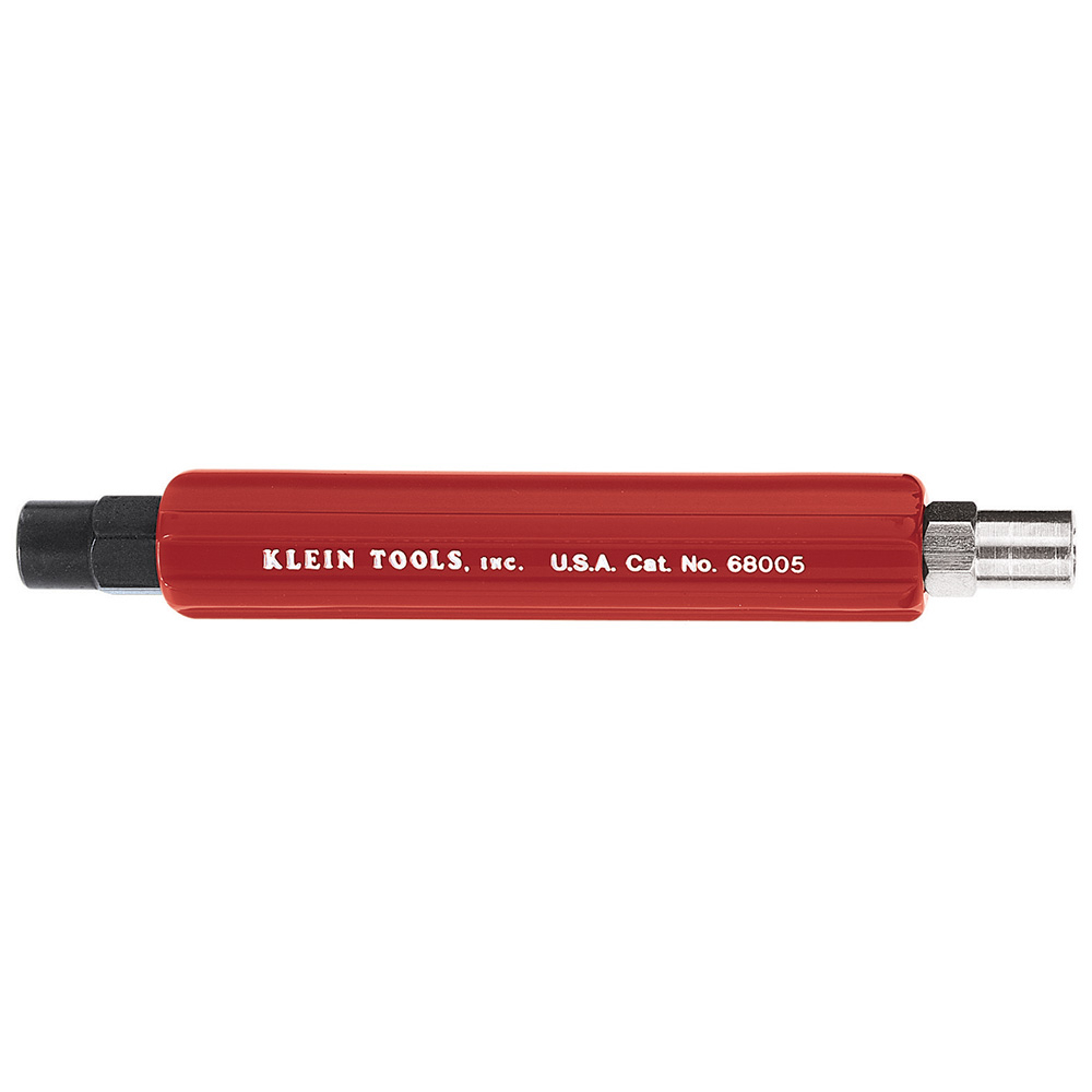 68005 2-in-1 Can Wrench, 7 in L, 3/8 in, 7/16 in Hex Nut Socket, 1 in Dia Handle, Alloy Steel, Black/Silver Socket