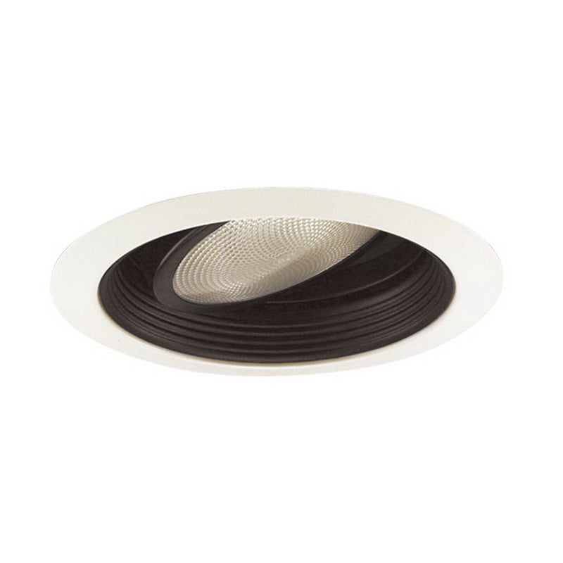688 BWH Adjustable Baffle Trim, 6-1/4 in OD, Halogen Lamp, For Use With IC20, IC20W, IC20S, IC20R, TC20, TC20S, TC20R, IC25, IC25W, IC25S, IC25R Series Housing, Aluminum