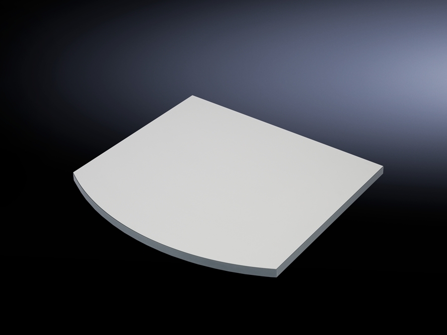 6902100 Large Worktop, For Use With Workstation, NEMA 12, IP55, Slate Gray Worktop Edge Strip, White Aluminum Worktop Handle, Chipboard, Light Gray