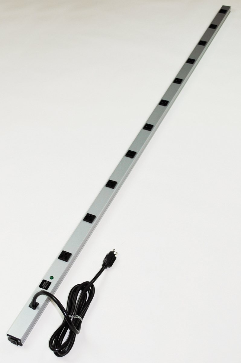 SURGE, 15A, 70IN, 11OL, 6 FT, GY