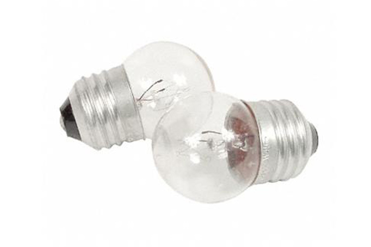 7 1/2S TRAY 130 Incandescent Lamp, 7.5 W, E26 Incandescent Lamp, S11 Shape, 53 Lumens Initial